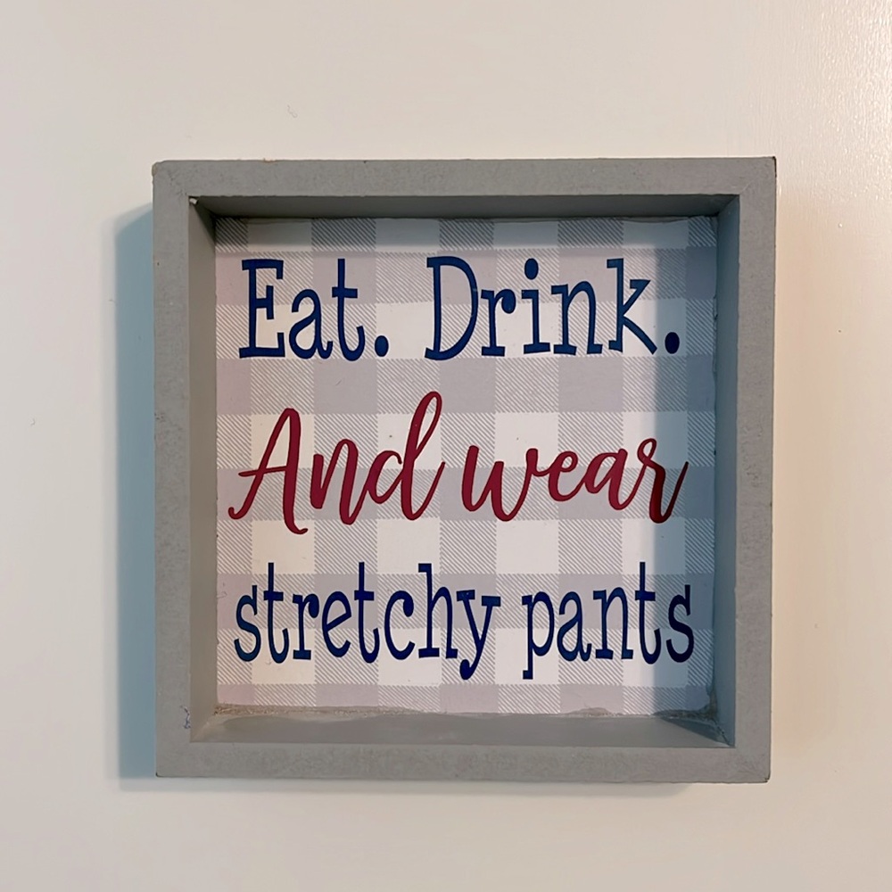 Amazon, Home wooden decor, piece 4”x4”